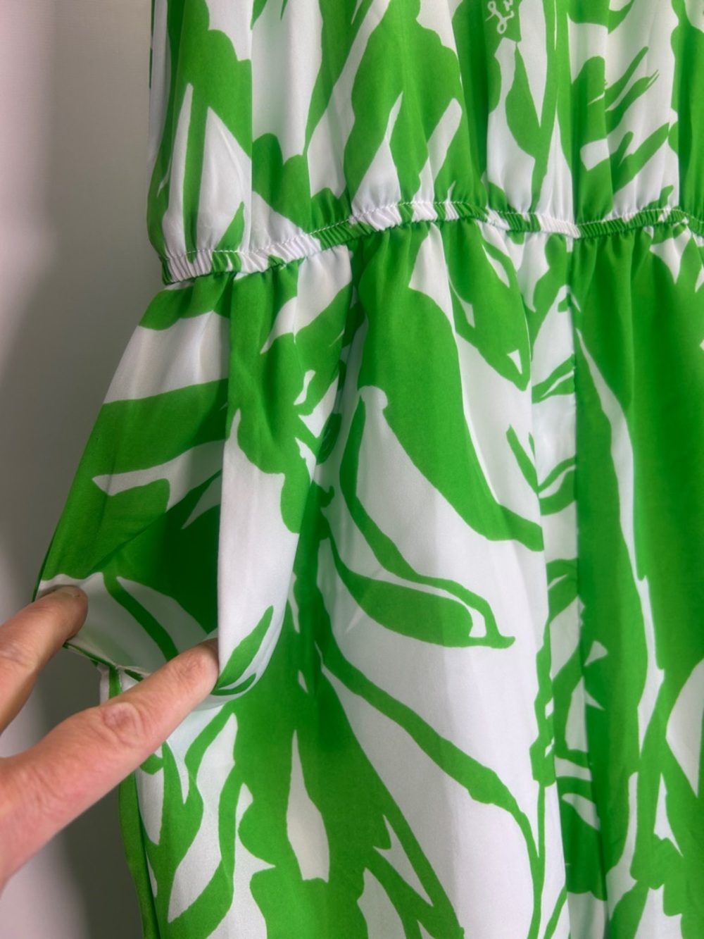 Lilly Pulitzer Boom Boom Sleeveless Summer Tropical Jumpsuit Green White Small - Picture 7 of 13